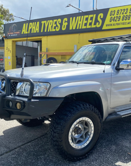 Mobile tyre service by Alpha Tyres & Wheels Mobile tyre service by Alpha Tyres & Wheels